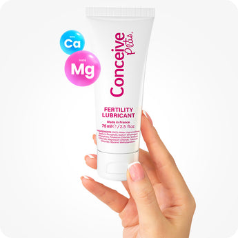Paket Duo Pelumas Kesuburan Conceive Plus (75ml dan 8 Aplikator) (AR) - Pelumas Kesuburan