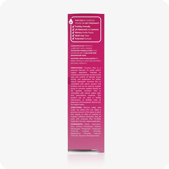 Paket Duo Pelumas Kesuburan Conceive Plus (75ml dan 8 Aplikator) (AR) - Pelumas Kesuburan