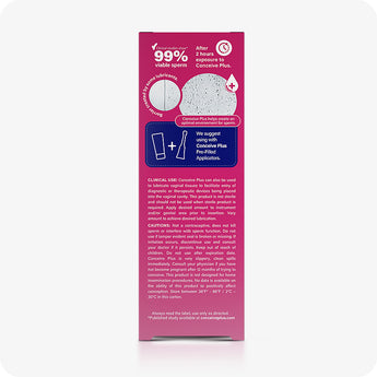 Paket Duo Pelumas Kesuburan Conceive Plus (75ml dan 8 Aplikator) (AR) - Pelumas Kesuburan